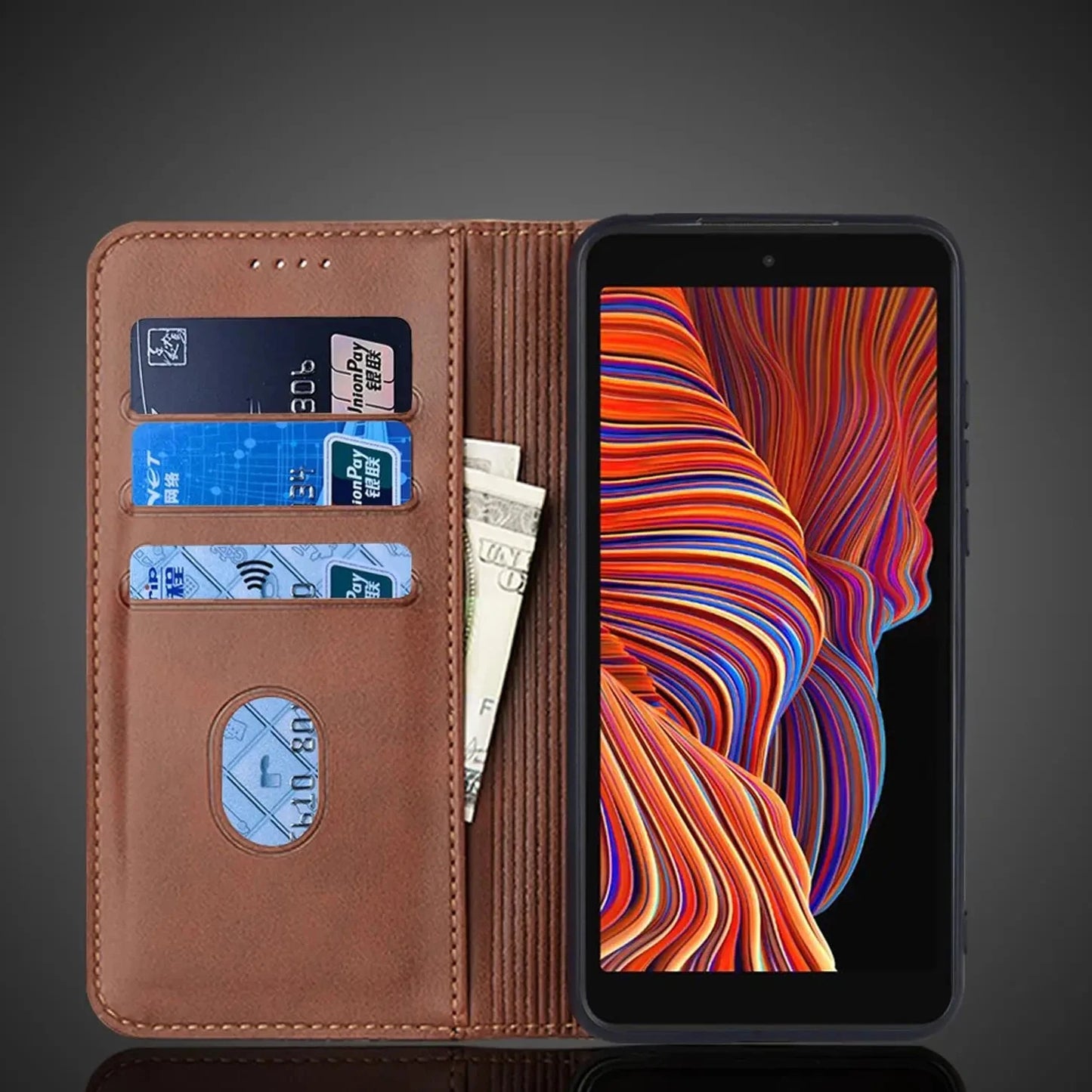 Skórzane etui Wallet